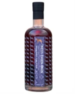 Flaske Little Brown Dog Petit Chien Brun single cask fransk brandy med racerblåt etiket